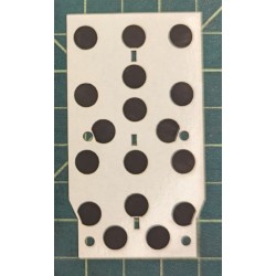 Orthomatic Bed Remote A4002 Button Repair Membrane