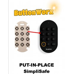 SimpliSafe Door Lock Pin Pad Keypad Repair Membrane