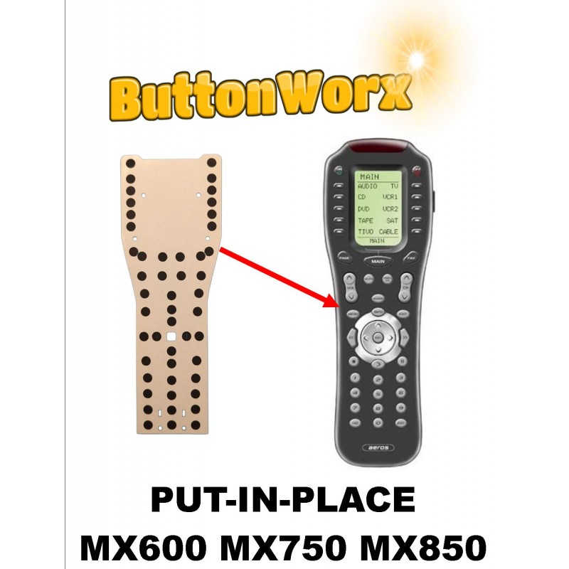 URC MX850 MX700 MX800 MX650 Membrane Keypad Repair