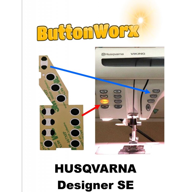 Husqvarna Designer SE Button Repair