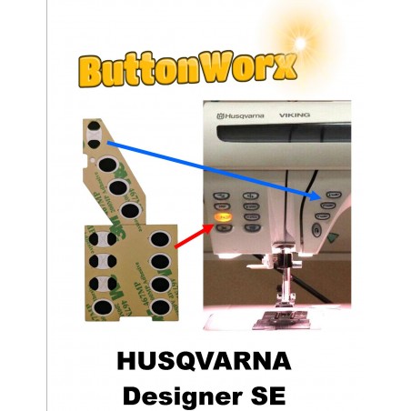 Husqvarna Designer SE Button Repair