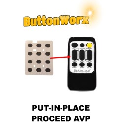 PROCEED AVP Remote Control Button Repair membrane