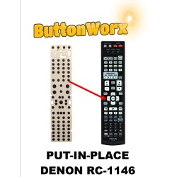 DENON RC-1146 Remote Control Button Repair