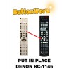 DENON RC-1146 Remote Control Button Repair