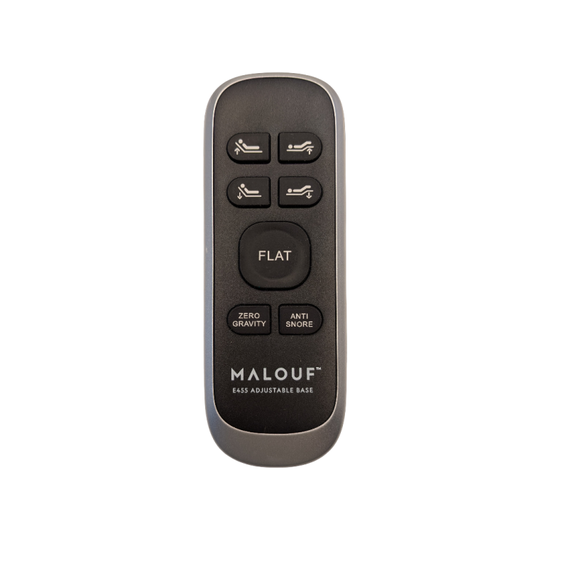 MALOUF E455 Adjustable Base Remote Control *Repair and Info Only*