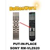 Button Repair Sony RM-VLZ620 Remote Control
