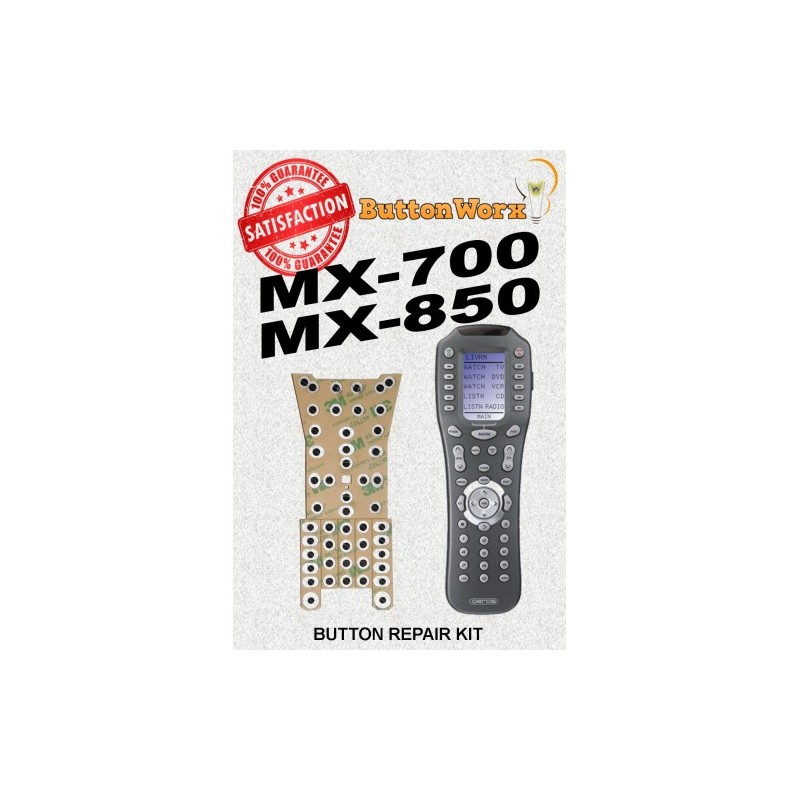 MX650 MX700 MX800 MX850 Membrane Keypad Repair