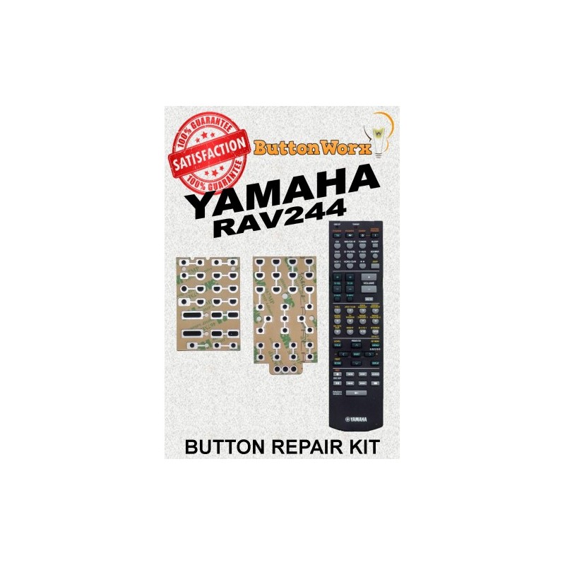 YAMAHA Rubber Button Repair Kit RAV249 RAV250 RAV251 RAV252 RAV253 RAV254  RAV255