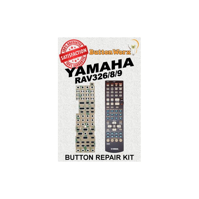 Yamaha RAV326 RAV328 RAV329 Remote Control Button Repair Pad