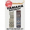 Yamaha RAV326 RAV328 RAV329 Remote Control Button Repair Pad