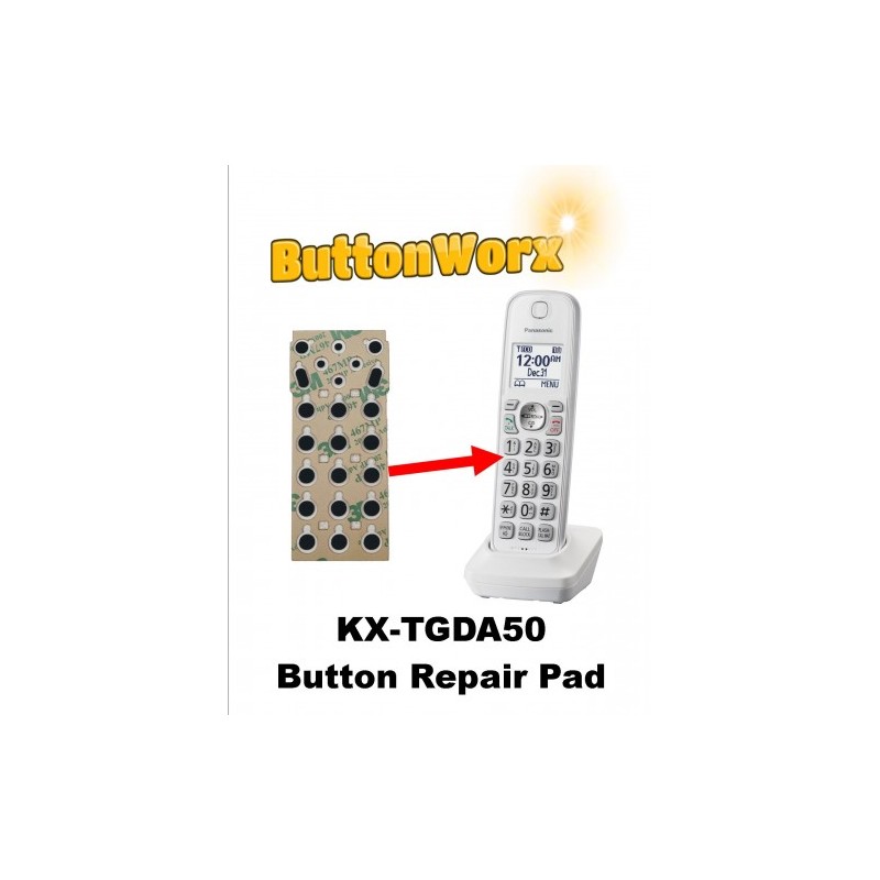 Keypad Button Repair Pad Panasonic KX-TGDA50