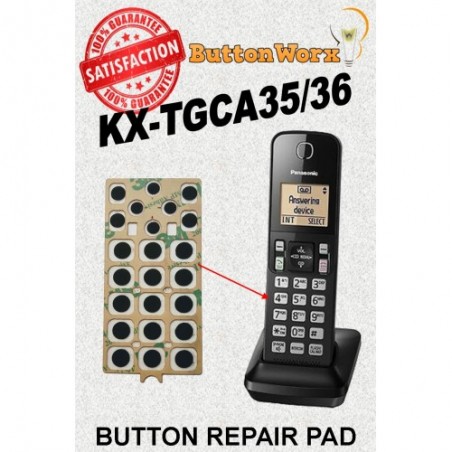 Panasonic Keypad Button Repair Pad for KX-TGCA35 KX-TGCA36