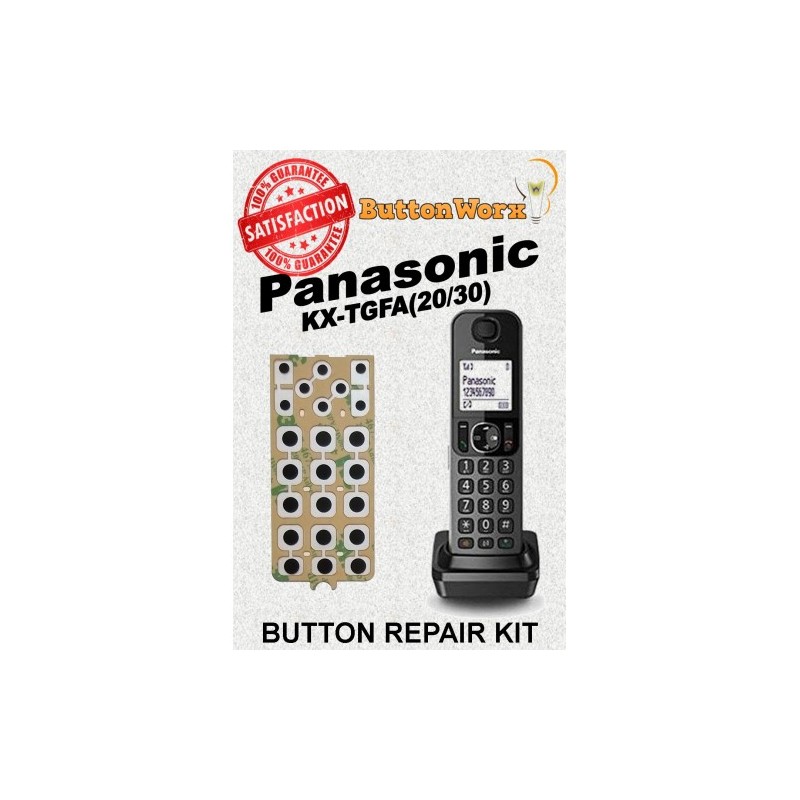 Panasonic Keypad Button Repair Pad for KX-TGFA20 KX-TGFA30