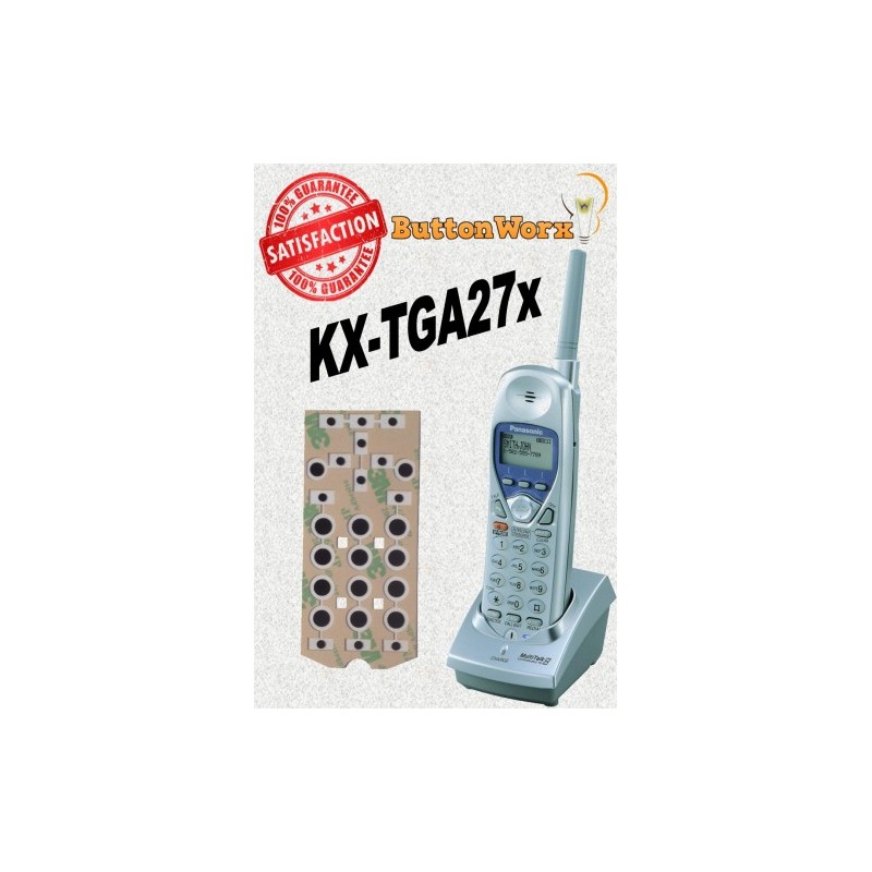 Panasonic KX-TGA270S Keypad Button Repair Pad