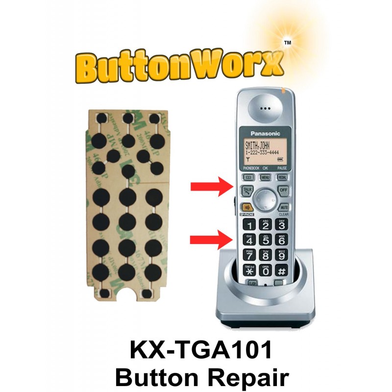 Panasonic KX-TGA101 Keypad Button Repair