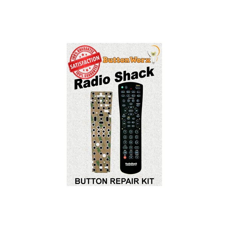 Radio Shack RS 15-1994 Remote Control Button Repair Pad