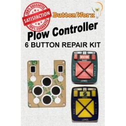 Fisher FishStik / Western Plow Repair Pad for 6-Button Controller MVP V-plow