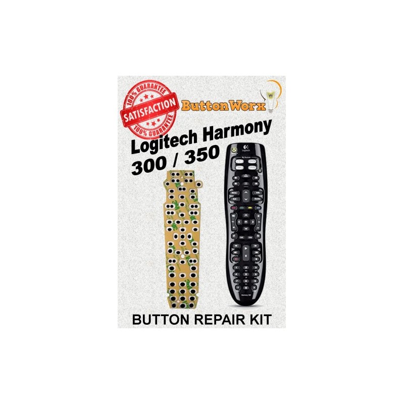 Logitech Harmony 300 350 Button Repair