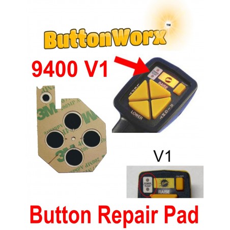 9400 v1 Plow Controller Button Repair Fisher / Western