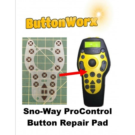 SNO-WAY Pro Control Keypad Repair Pad