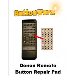 Denon Remote Control Button Repair Pad 4x9