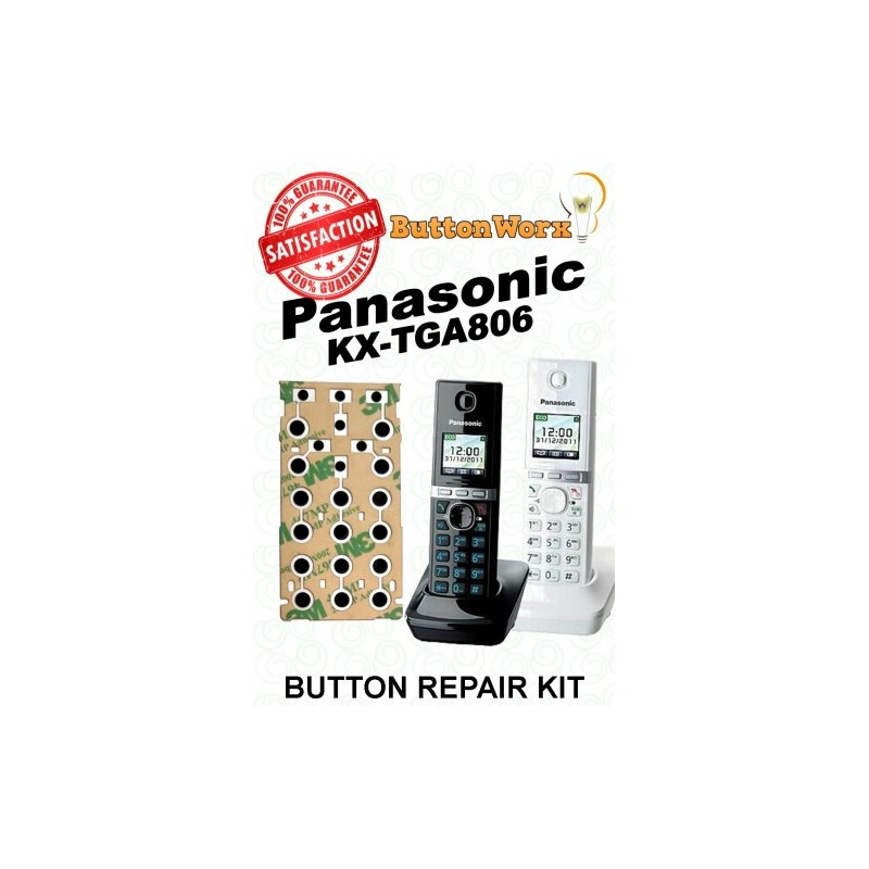Panasonic KX-TGA805 KX-TGA806 Keypad Button Repair