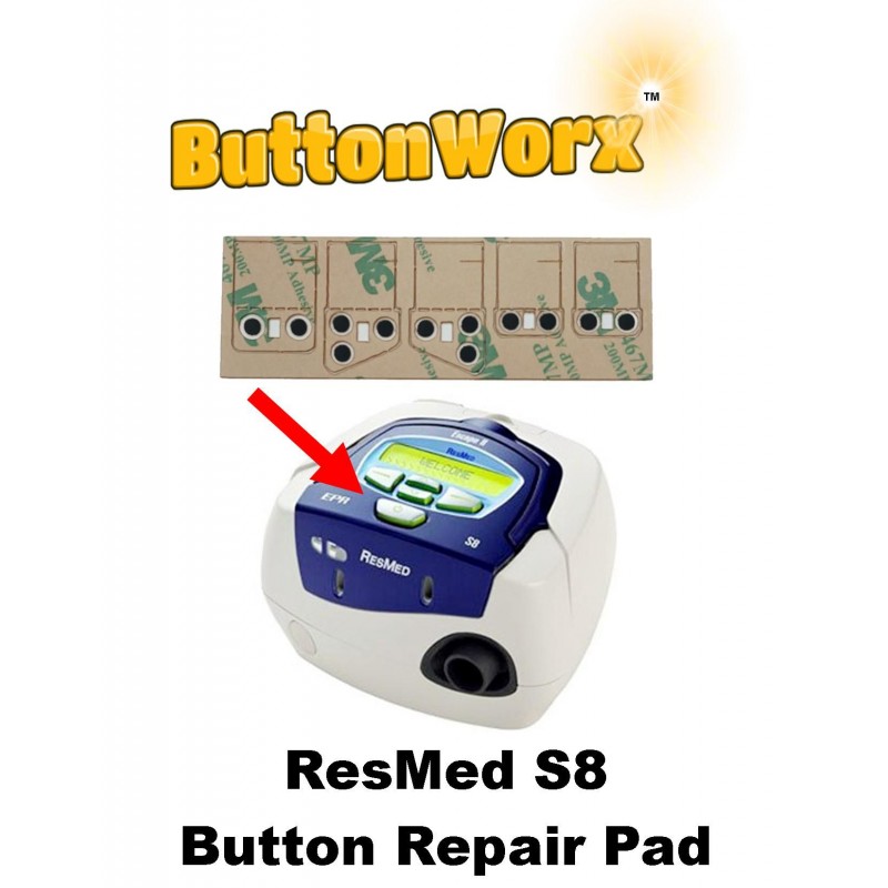 ButtonWorx™ ResMed S8 Elite II Escape AutoSet Spirit CPAP VPAP