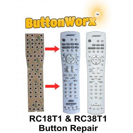 Bose RC18T1 - RC38T1 Button Repair Pad