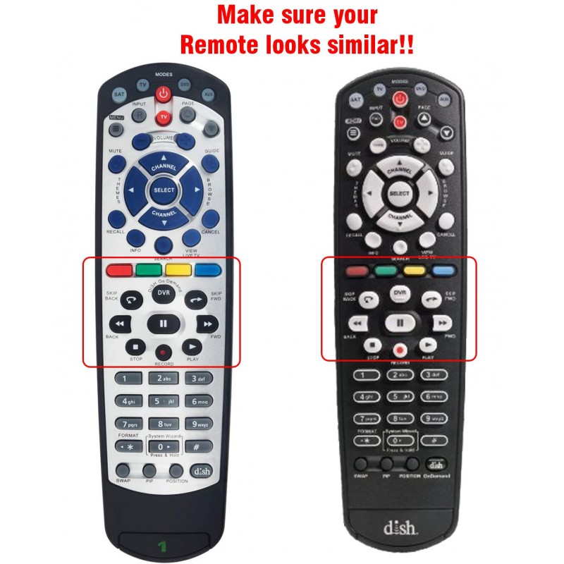 DISH/Bell Remote Control Button Repair Kit 186228