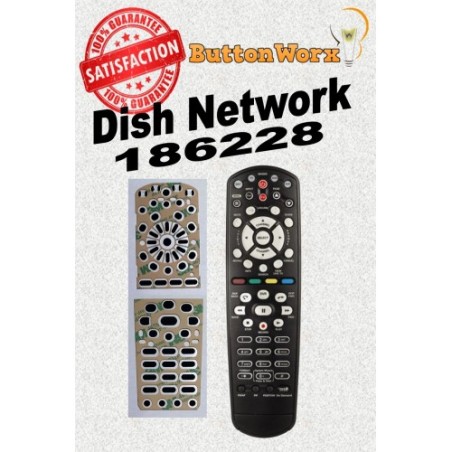 Dish Remote Keypad 186228