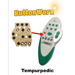 Tempurpedic Ergo Raven Remote Button Repair Membrane