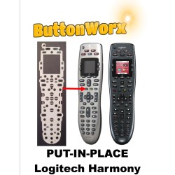 Logitech Harmony 600,650,665,700 ButtonWorx™ Button Repair Put-In-Place