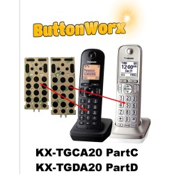 Panasonic KX-TGCA20 KX-TGDA20 Keypad Button Repair Pad