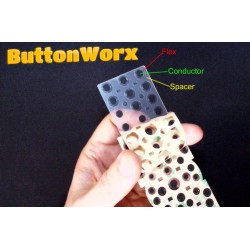 Panasonic KX-TD7680 Keypad Button Repair Pad