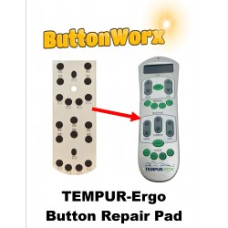 TEMPUR-PEDIC Ergo Remote Button Repair Membrane