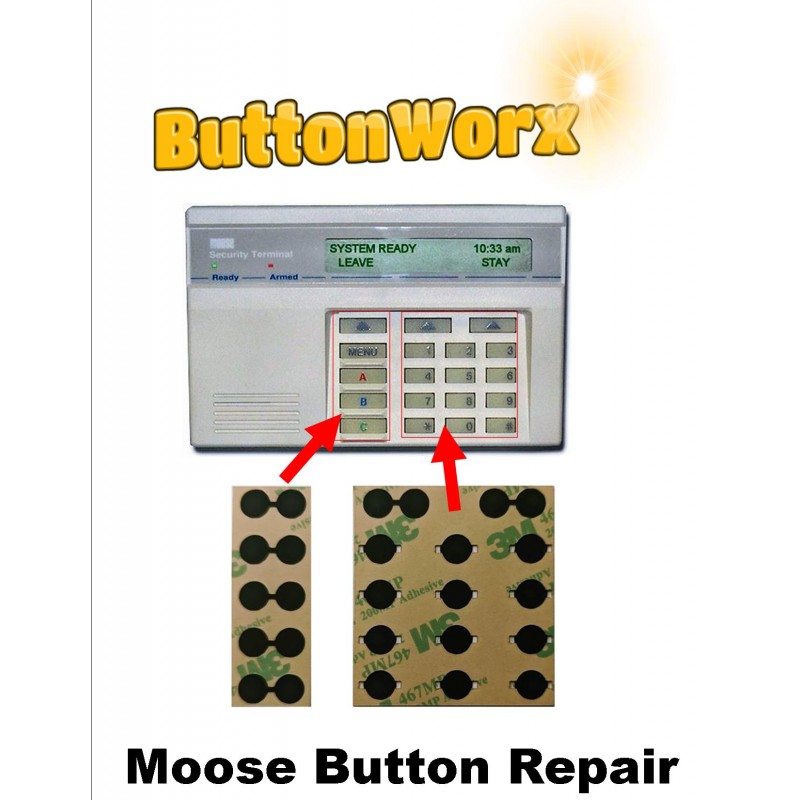 MOOSE Z2100 Sentrol Button Repair Pad