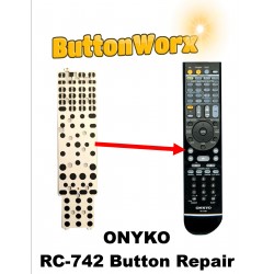 Onkyo / Integra RC-742M Remote Control Button Repair