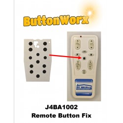 J4BA1002 Remote Button Repair Membrane & New Battery