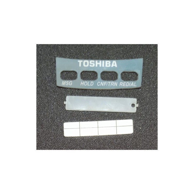 Toshiba DKT2404 button label sticker