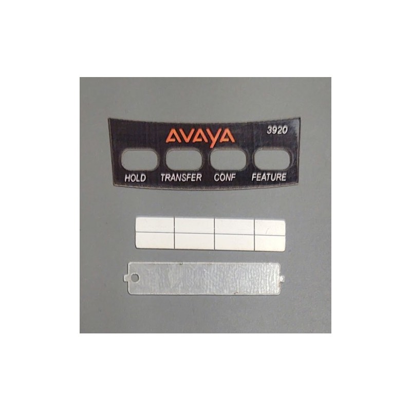 Avaya 3920 Button label sticker