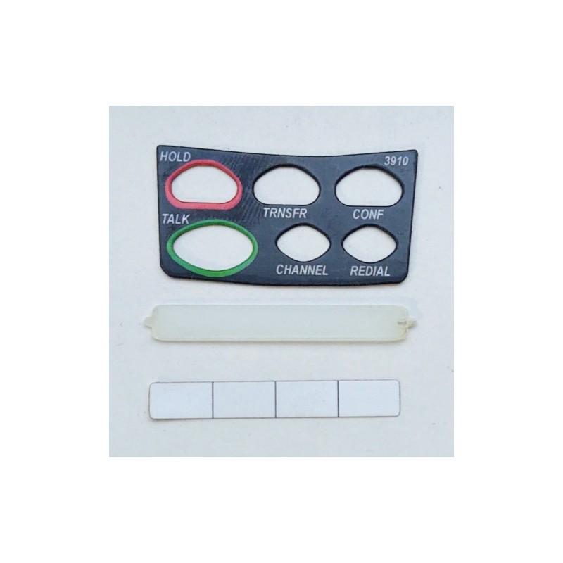 Avaya 3910 Button label sticker