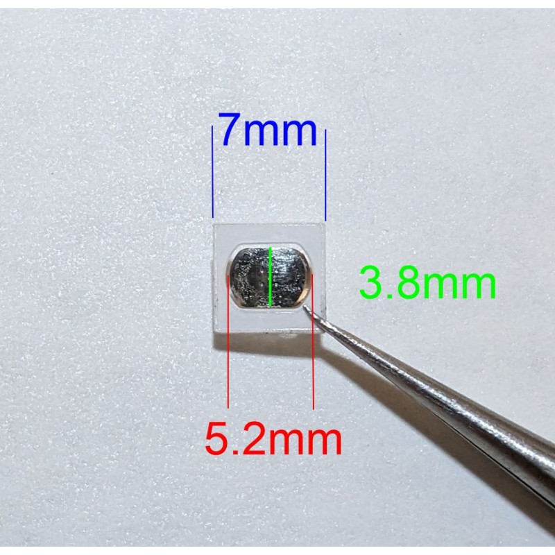 Snap Dome Chopped Circle 5.2mm Peel & Stick