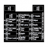 Subaru Sambar Fuse Panel Label English Translation