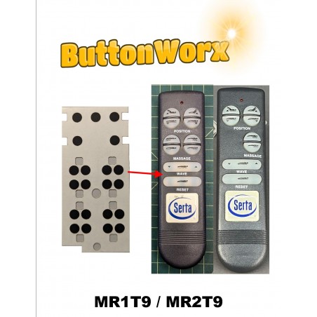 MR1T9 - MR2T9 Remote Control Button Repair Membrane