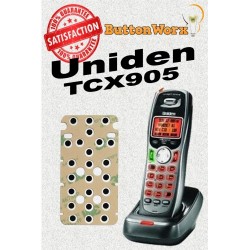 Uniden TCX905 Keypad Button Repair for ALL BUTTONS