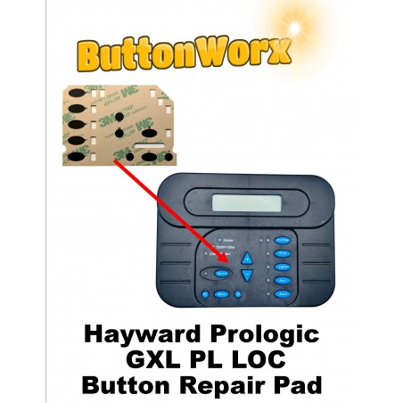 Button Repair Hayward Control Prologic GLX-PL-LOC G1-066009G