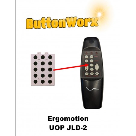 Ergomotion UOP JLD-2 Remote Button Repair