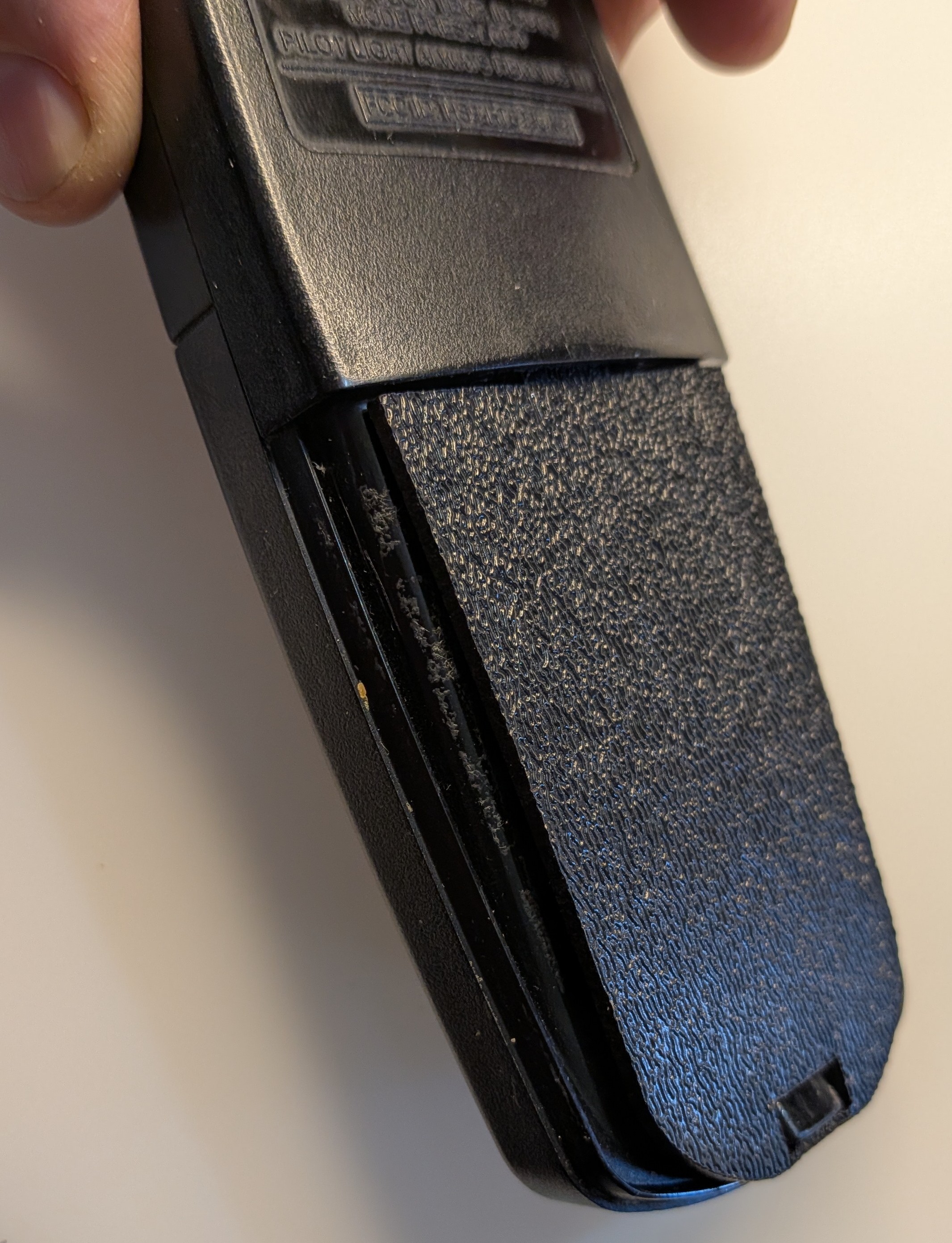 Battery Door Side View